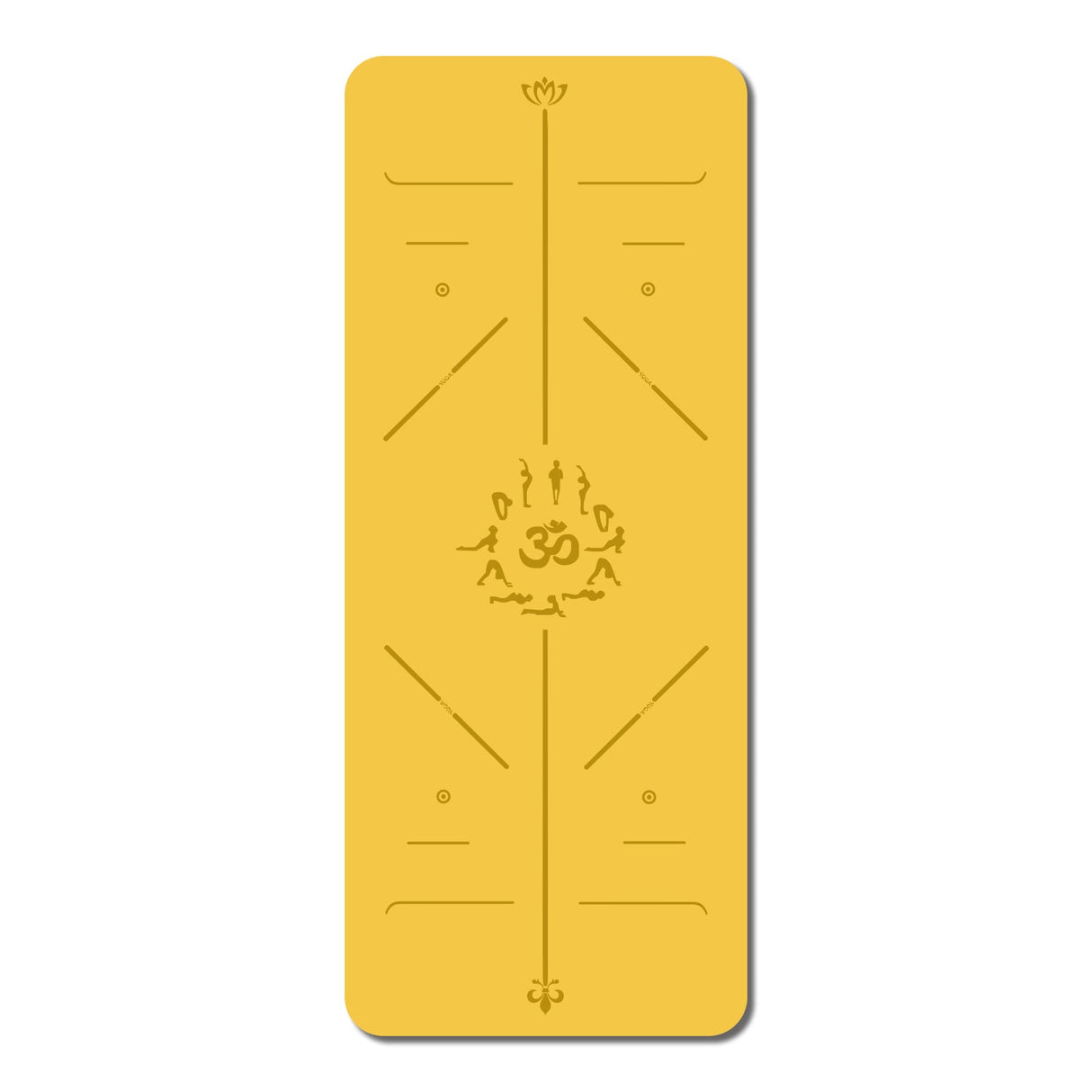 Pu Rubber Yoga Mat - Yorkn Inc✅