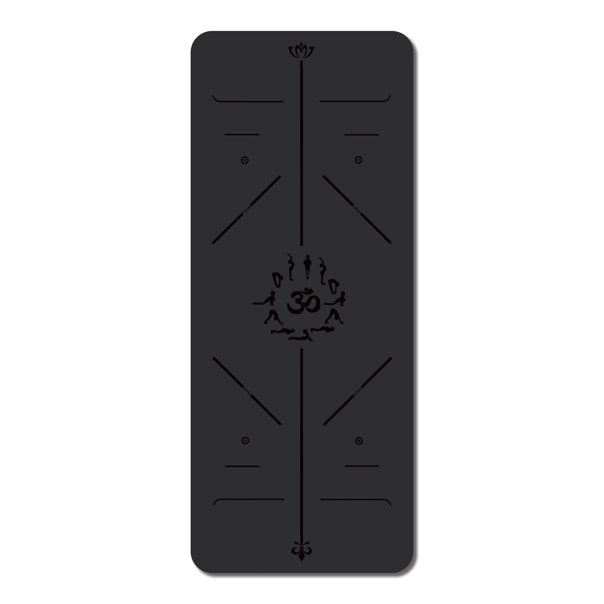 Pu Rubber Yoga Mat - Yorkn Inc✅