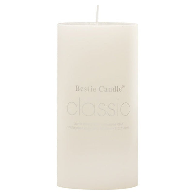 Pure White Smokeless Candle - Yorkn Inc✅