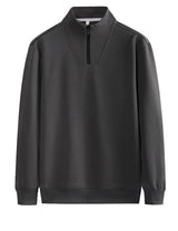 Quarter - zip Stand Collar Sweatshirt - Yorkn Inc✅