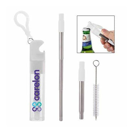 Reusable Straw With Bottle Opener - Yorkn Inc✅
