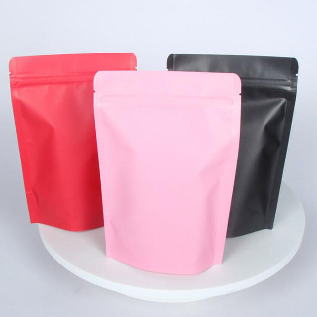 Reusable Zip Lock Kraft Paper Pouches - Yorkn Inc✅