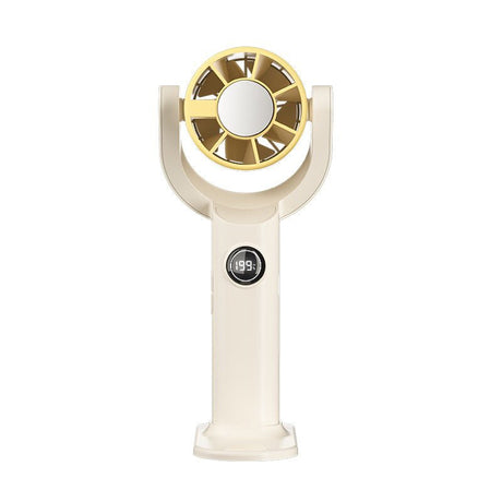 Rotatable Digital Display Handheld Turbo Fan - Yorkn Inc✅