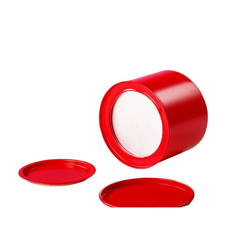 Round Empty Tin With Top - Yorkn Inc✅