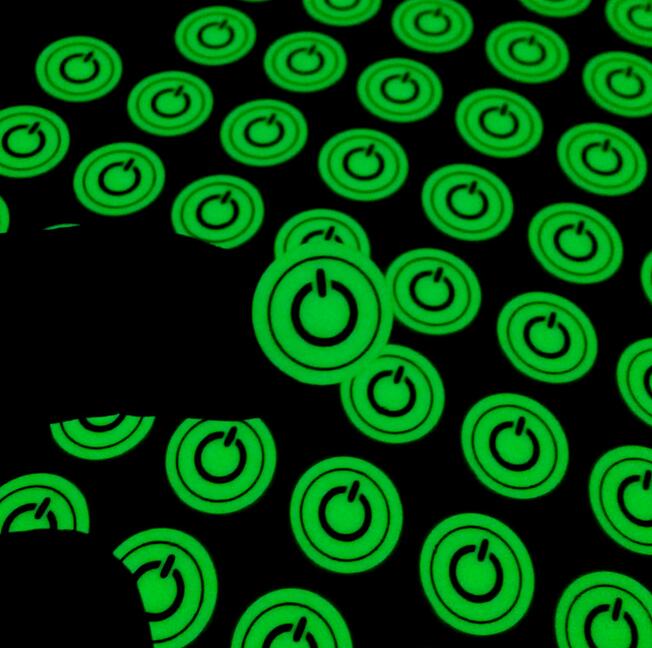 Round Glow-in-the-dark Stickers - Yorkn Inc✅