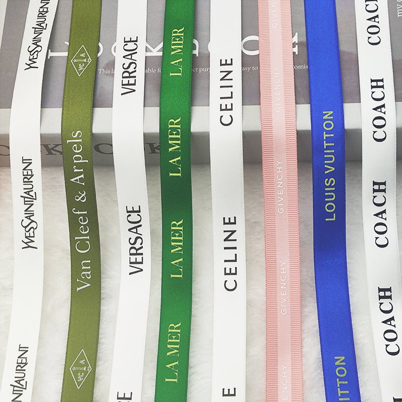 Satin Ribbon With Angle Cut - Yorkn Inc✅