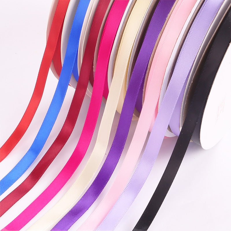 Satin Ribbon With Angle Cut - Yorkn Inc✅