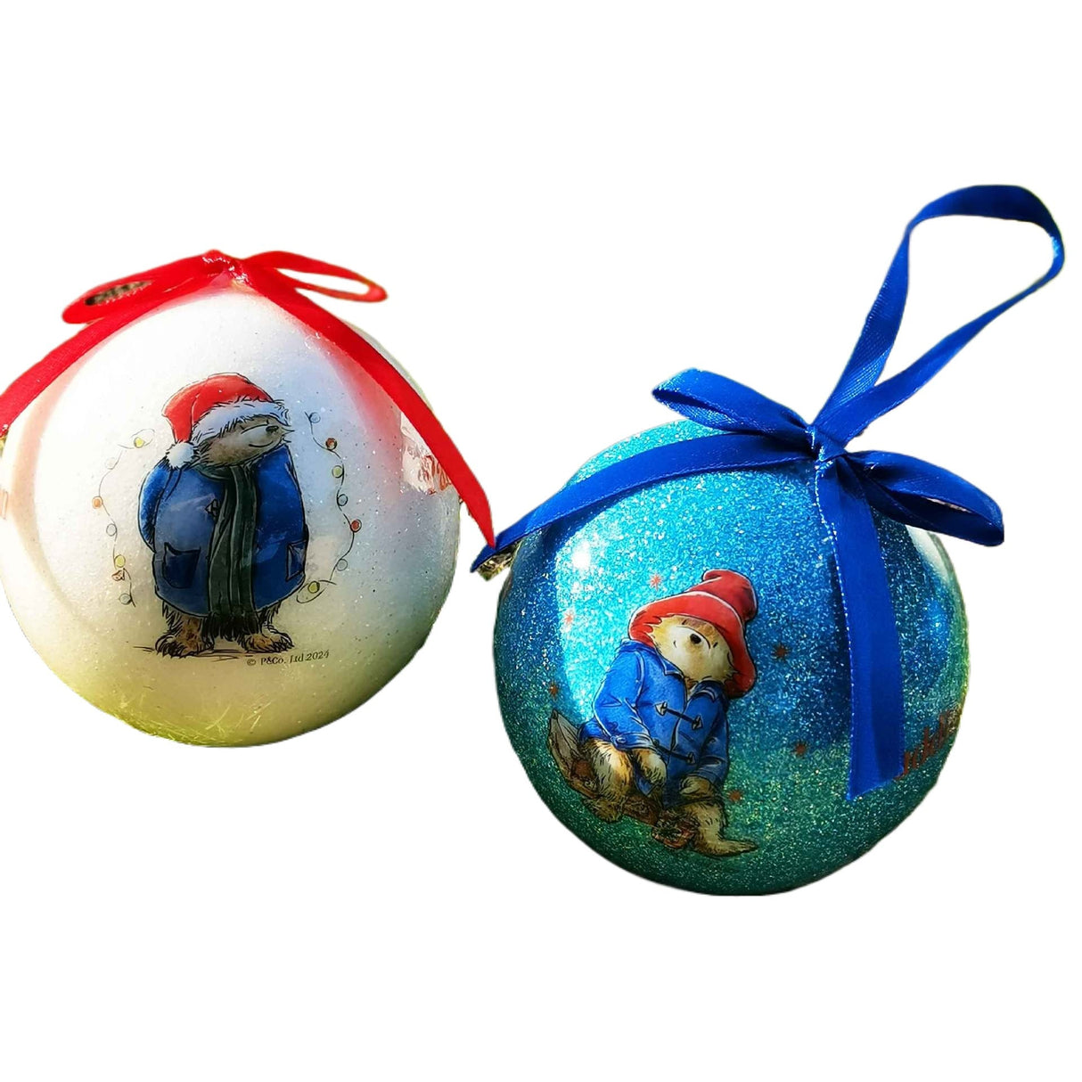Shatterproof Glitter Christmas Ball - Yorkn Inc✅
