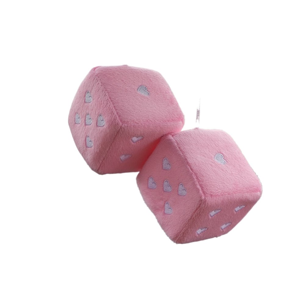 Short Plush Dice Car Pendant - Yorkn Inc✅