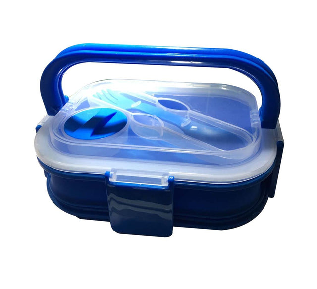 Silicone Folding Lunch Box - By Boat - Yorkn Inc✅
