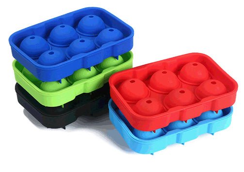 Six Spherical Ice Lattice Mould - Yorkn Inc✅
