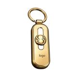 Sliding Logo Zinc Alloy Keychain - Yorkn Inc✅