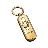 Sliding Logo Zinc Alloy Keychain - Yorkn Inc✅