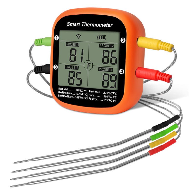 Smart App Bluetooth Bbq Thermometer - Yorkn Inc✅