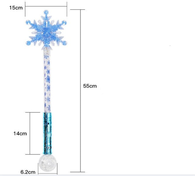 Snowflake Light Up Wands - Yorkn Inc✅