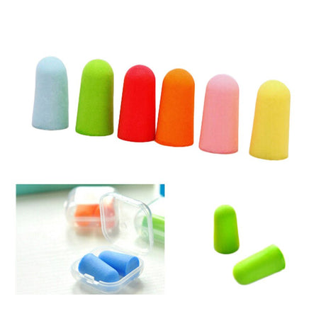 Soft Foam Ear Plug With Plastic - Yorkn Inc✅