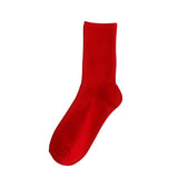 Solid Color Cotton Socks - Yorkn Inc✅
