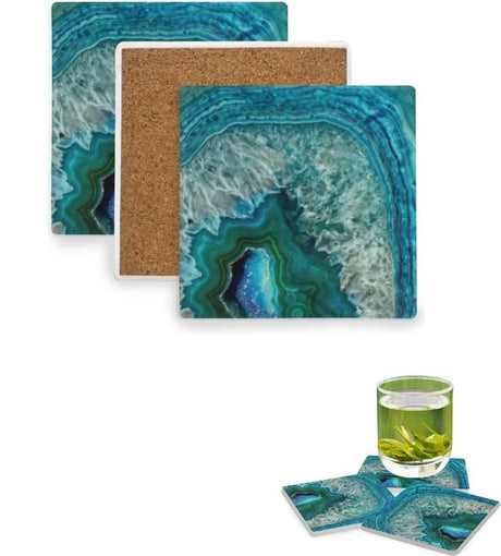 Square Ceramic Coaster - Yorkn Inc✅