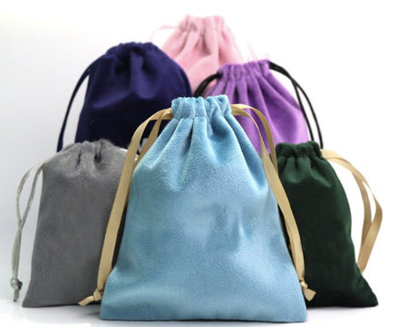Square Shape Velvet Drawstring Pocket - Yorkn Inc✅