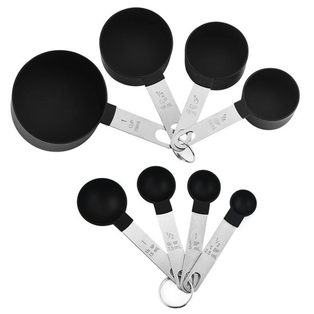 Stackable Measuring Cups And Spoons Set - Yorkn Inc✅