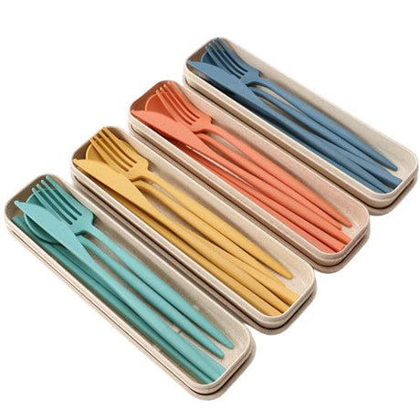 Straw Cutlery Set - Yorkn Inc✅