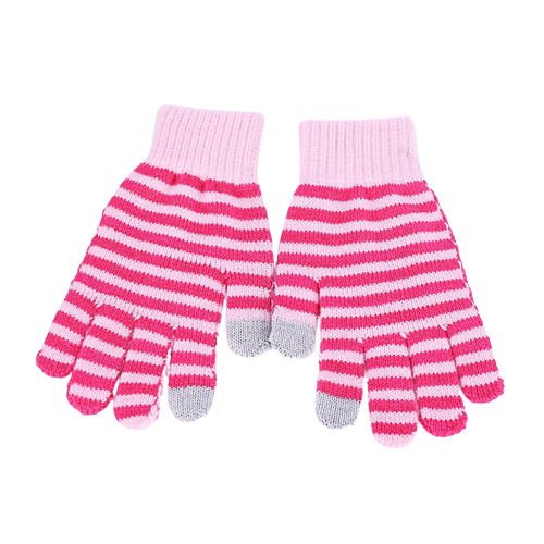 Striped Knitted Gloves - Yorkn Inc✅