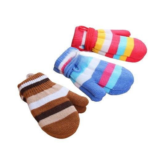 Striped Mittens - Yorkn Inc✅