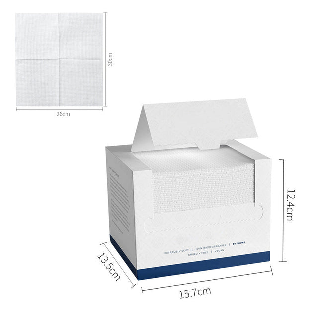 Thickened And Enlarged Ef Pattern Cotton Soft Wipes - Yorkn Inc✅