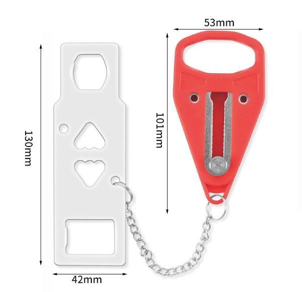 Upadated Portable Door Lock - Yorkn Inc✅
