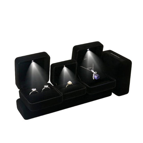 Velvet With Led Necklace Box - Yorkn Inc✅