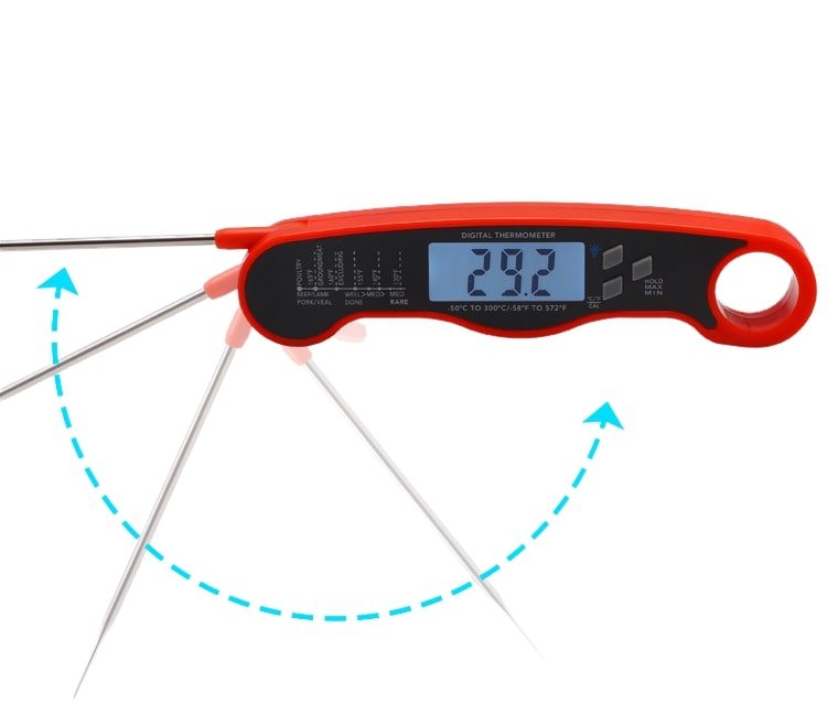 Waterproof Foldable Bbq Thermometer - Yorkn Inc✅