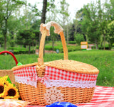 Wicker Basket - L - Yorkn Inc✅