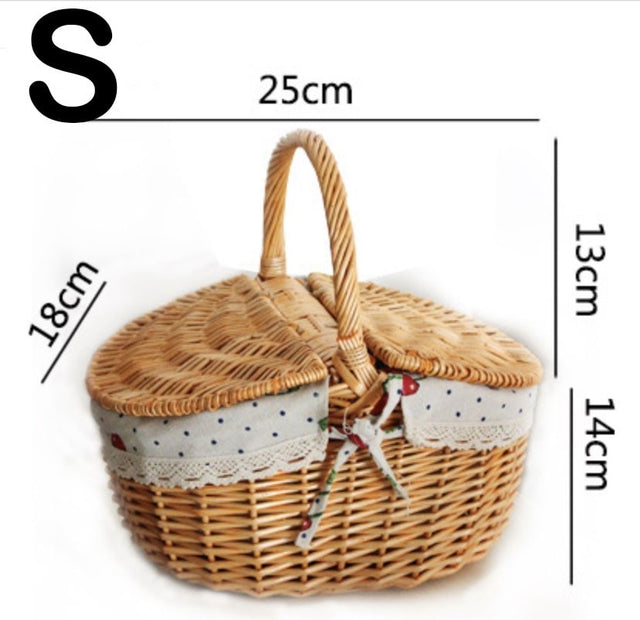 Wicker Basket - S - Yorkn Inc✅