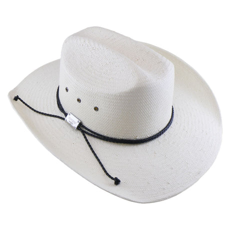 Wide Brim Cowboy Straw Hat - Yorkn Inc✅