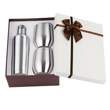 Wine Bottle & 2 Tumbler Gift Set - Yorkn Inc✅