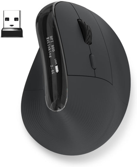 Wireless Ergonomic Vertical Mouse - Yorkn Inc✅