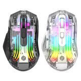 Wireless Mouse With Transparent Shell - Yorkn Inc✅