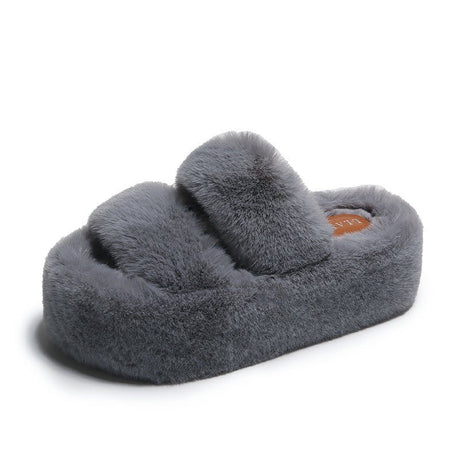 Woman Fluffy Slippers - Yorkn Inc✅