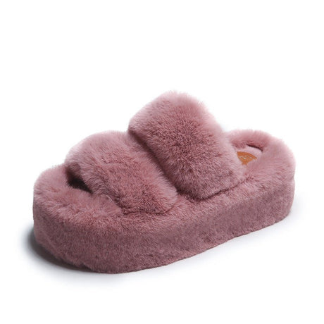 Woman Fluffy Slippers - Yorkn Inc✅