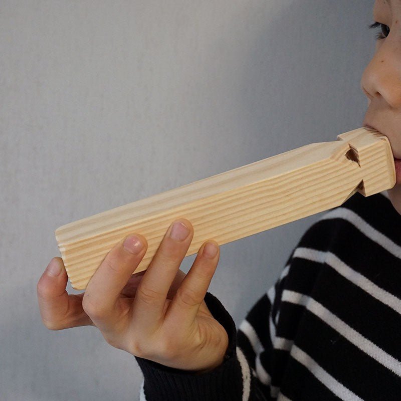 Wooden Train Whistle Flute - Yorkn Inc✅