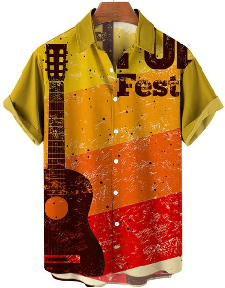 Woven Button Up Shirt - Yorkn Inc✅