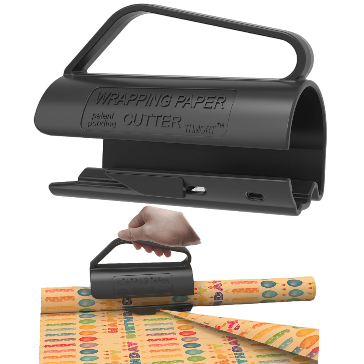 Wrapping Paper Cutter With Handle - Yorkn Inc✅