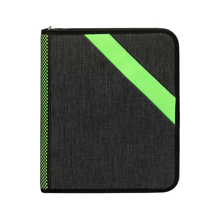 Zippered Portfolio 3 - ring Binder - Yorkn Inc✅